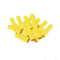 Produktbild: 100 Flachsteckhülsen 6,3 x 0,8 mm gelb 4 - 6 mm² vollisoliert Crimpverbinder Set