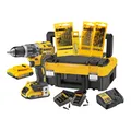 Produktbild: DEWALT Schlagbohrschrauber-Set 18V 2,0(BL) mit Zubehör DCK796D2T-QW