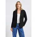 Produktbild: STREET ONE Kurzblazer aus Baumwolle mit Stretchanteil schwarz 34 EU