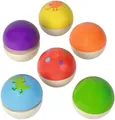 Produktbild: Eichhorn Kleinkindwelt 6 Holzkugeln mit Sound 100003487 Spielbausteine