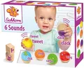 Produktbild: Eichhorn Kleinkindwelt 6 Holzkugeln mit Sound 100003487