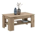 Produktbild: Couchtisch - Viking Oak - 100 cm Sofatisch Wohnzimmertisch Beistelltisch