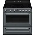 Produktbild: Smeg TR90IGR2 Standherd mit Induktion, 90 cm, Victoria Design