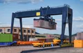 Produktbild: Vollmer H0 45624 - Containerkran Bausatz             Neuware