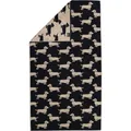 Produktbild: Cawö Handtücher WE LOVE DOGS 6246 - Farbe: Schwarz-Beige - 93 - Duschtuch 80x150 cm 242CA1431