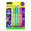 Produktbild: 5 UHU Glow in the dark Klebestifte 5x 10,0 ml