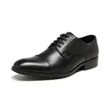 Produktbild: Bruno Marc Herren Anzugschuhe Schnürhalbschuhe Business schnürhalbschuhe büro Herren elegant,Size 40,Schwarz,SBOX222M