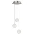 Produktbild: Ideal Lux Led-Hängeleuchte, Klar, Metall, Kunststoff, F, 230 cm, Lampen & Leuchten, Innenbeleuchtung, Leuchten nach Räumen, Esstischlampen