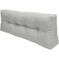 Produktbild: Beautissu  Palettenkissen, Hellgrau, Textil, 40x10x120 cm, Outdoor-Kissen, Palettenkissen