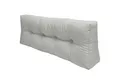 Produktbild: Beautissu Palettenkissen Palettenkissen Outdoor Rückenkissen ECO Elements, 120x40cm, Hellgrau, Palettenmöbel Balkon Palettenpolster Garten Lounge Kissen