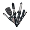 Produktbild: Hitzebeständiger Griff 5-in-1-Haarstyling-Kit mit austauschbaren Spitzen