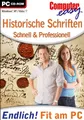 Produktbild: CD-ROM + Computer easy + Historische Schriften + Schnell & Professionell + Win 7