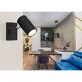 Produktbild: Globo Strahler Robby 1-flammig Schwarz matt 70 x 100 mm
