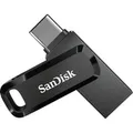 Produktbild: Ultra Dual Drive Go 64 GB, USB-Stick schwarz, USB-A 3.2 Gen 1, USB-C 3.2 Gen 1