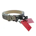 Produktbild: VALENTINO Divina Damen Gürtel Gr 100 Silber / Silber Schnalle V-Logo NEU
