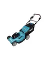 Produktbild: Makita Rasenmäher schnurlos 18 V 2 Akkus Ladegerät enthalten 3100 1/min 48 cm 26,8 kg (DLM480PT2)