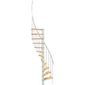 Produktbild: Minka Spindeltreppe  Suono Smart Weiß Geschosshöhe bis 305 cm
