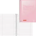 Produktbild: Brunnen Collegeblock Student Premium 106732796, A4, Innen- und Außenrand, 90 g/m², 80 Blatt, liniert