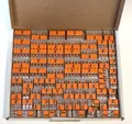 Produktbild: Wago 221 Klemmen SET 25x 221-412, 221-413, 221-415 Kabel Verbinder Kabelklemme