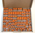 Produktbild: Wago 221 Klemmen SET 25x 221-412, 221-413, 221-415 Kabel Verbinder Kabelklemme