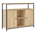Produktbild: vidaXL Sideboard NA Sideboard Sonoma Eiche 100x35x80 cm Spanplatte