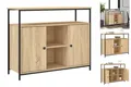 Produktbild: Sideboard Sonoma Eiche 100x35x80 Cm Spanplatte