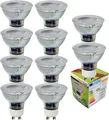 Produktbild: 10er Pack 5 Watt GU10 LED Leuchtmittel in 3 Stufen dimmbar KALT-WEIß 6000K