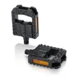 Produktbild: XLC PD-F01 Faltpedal Kunststoff, Reflektor, schwarz (1 Paar)