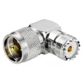 Produktbild: Tru Components Winkeladapter UHF-Stecker - UHF-Buchse (TC-9199216)
