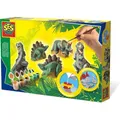 Produktbild: SES 01406 Gips Gießen Dinos Dinosaurier Figur Gießform Gipsform Bastelset Neu