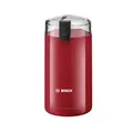 Produktbild: Bosch Kaffeemühle TSM6A014R, Edelstahl-Schlagmesser, Sicherheitsfunktion, 180 W, 75g Bohnenbehälter, elektrisch, rot
