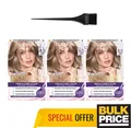 Produktbild: L'Oréal Excellence 8.11 Ultra Ash Light Blonde Cool Anti-Brass Formula 3er Pack