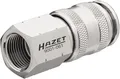 Produktbild: HAZET Druckluft Schnellkupplung 9001-061,3/8 Zoll Innengewinden, Kompatibel mit verschiedenen Systemnippeln, Widerstandsfähig und langlebig, Einhandbedienung, Für Luftanschlussnippel