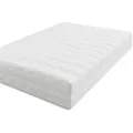 Produktbild: BettwarenShop Ersatz Matratzenbezug Doppeltuch 90x200 cm, 20 cm Kernhöhe - weiß
