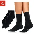 Produktbild: Basicsocken H.I.S, Herren, Gr. 39-42, schwarz, Baumwolle, Elasthan, Polyamid, unifarben, elastisch, Socken, mit hohem Baumwollanteil, Topseller