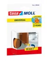 Produktbild: tesa Türbodendichtung, braun 1m x 38mm - Schallschutz und Zugluftstopper Dichtungsband