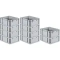 Produktbild: PROREGAL SparSet 10x Eurobox NextGen Economy, Griffe zu, HxBxT 17x30x40cm, 16 Liter, Eurobehälter, Box, Transportbehälter