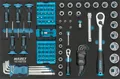 Produktbild: Hazet 163-466/106 Tool kit Foam padding 106-piece