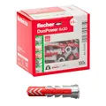 Produktbild: Fischer DuoPower Dübel, 6 x 30 mm, für Mauern, Lochstein, Gipskarton, 537640, 100 Stück