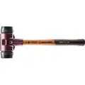 Produktbild: Schonhammer SIMPLEX L.330mm Kopf-D.40mm mittelh.HO Gum.schwarz HALDER