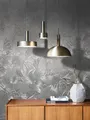 Produktbild: Vliestapete Blätter Dschungel Metallic silber Marburg 33301 (4,92€/1qm)