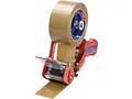 Produktbild: TESA 06400-00001-02 Handabroller Comfort 6400 Metall rot/blau für Bandbreite 50