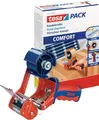 Produktbild: tesa 6400 Packband Handabroller COMFORT robuster Abroller Paketbänder Klebeband