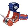 Produktbild: tesa Packbandhandabroller Comfort, bis 66m x 50mm, rot/blau