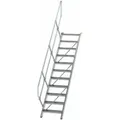 Produktbild: MUNK Aluminium-Treppe Stufen 45° 11 Stufen