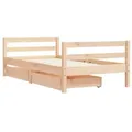 Produktbild: vidaXL Kinderbett mit Schubladen 80x160 cm Massivholz Kiefer