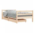 Produktbild: vidaXL Kinderbett, Jugendbett mit Schubladen 80x160 cm Massivholz Kiefer