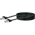 Produktbild: Schwaiger CAT 6 Netzwerkkabel (SF/UTP) RJ45 Stecker > RJ45 Stecker 2,5 m Schwarz