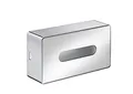 Produktbild: Emco Loft Kosmetiktuchbox (Farbe Chrom, Länge 251 mm, Tücherbox für Badezimmer, Wandmontage) 55700100