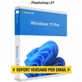 Produktbild: Windows 11 Pro Key Original Vollversion Mail Sofort-Versand